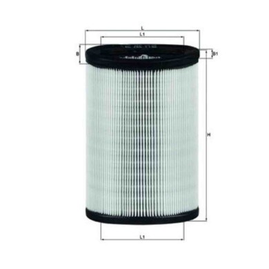 LX597_1.JPG Filtro aria LX 597 KNECHT per PEUGEOT CITROEN NISSAN ROVER MEGA