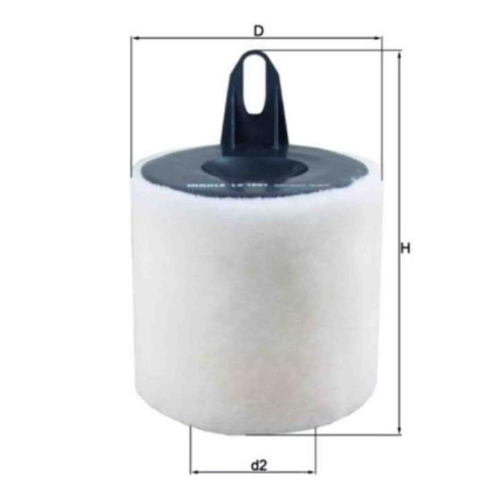 LX1651_1.JPG Filtro aria LX 1651 KNECHT per BMW