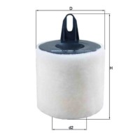 Filtro aria LX 1651 KNECHT per BMW