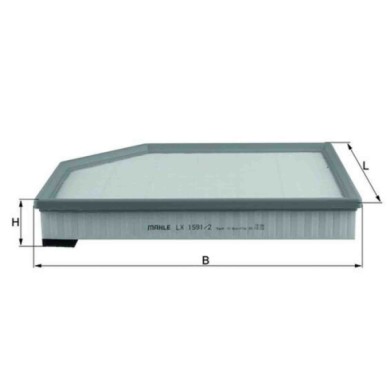 NEUTRO.jpg Filtro aria LX 1591/2 KNECHT per VOLVO