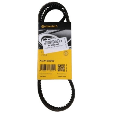Cinghia trapezoidale AVX10X960 CONTINENTAL CTAM per VW MERCEDES-BENZ TOYOTA OPEL