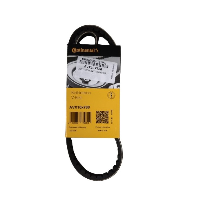 NEUTRO.jpg Cinghia trapezoidale AVX10X788 CONTINENTAL CTAM per PEUGEOT AUDI OPEL FIAT HONDA