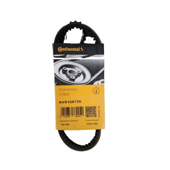 NEUTRO.jpg Cinghia trapezoidale AVX10X735 CONTINENTAL CTAM per RENAULT PEUGEOT AUDI VW FORD