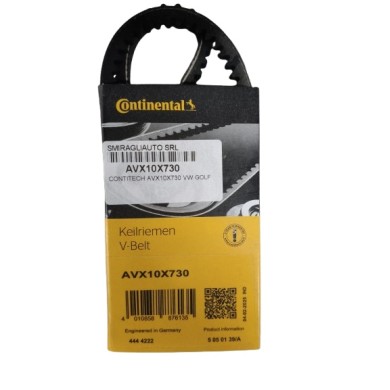NEUTRO.jpg Cinghia trapezoidale AVX10X730 CONTINENTAL CTAM per BMW AUDI VW FIAT SEAT