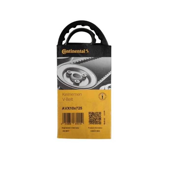 NEUTRO.jpg Cinghia trapezoidale AVX10X725 CONTINENTAL CTAM per RENAULT PEUGEOT CITROEN BMW