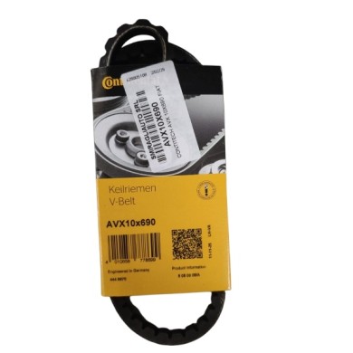 Cinghia trapezoidale AVX10X690 CONTINENTAL CTAM per RENAULT PEUGEOT AUDI FORD