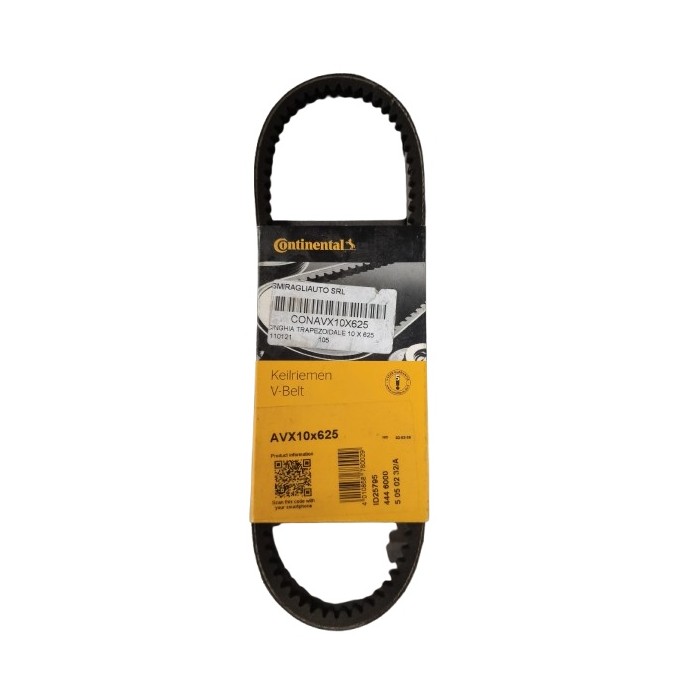 NEUTRO.jpg Cinghia trapezoidale AVX10X625 CONTINENTAL CTAM per RENAULT CITROEN VW FORD SEAT