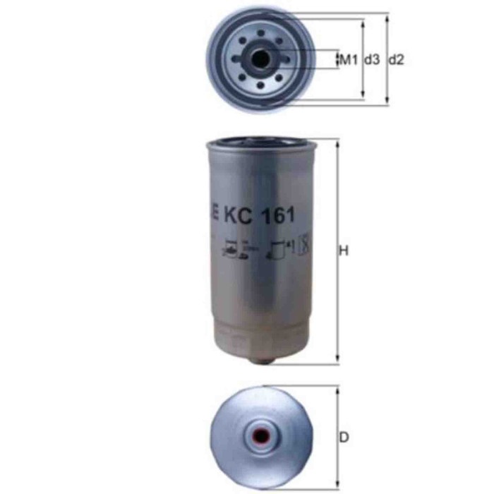 NEUTRO.jpg Filtro carburante KC 161 KNECHT per RENAULT