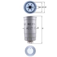 Filtro carburante KC 179 KNECHT per FIAT KIA