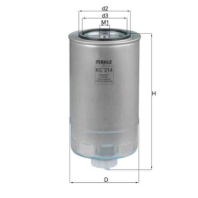 NEUTRO.jpg Filtro carburante KC 214 KNECHT per IVECO