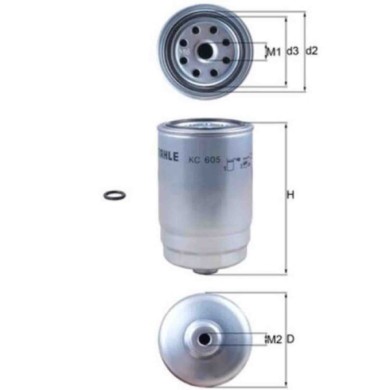 NEUTRO.jpg Filtro carburante KC 605D KNECHT per HYUNDAI KIA