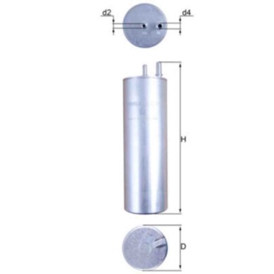 NEUTRO.jpg Filtro carburante KL 229/5 KNECHT per VW