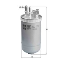 Filtro carburante KL 230 KNECHT per FORD