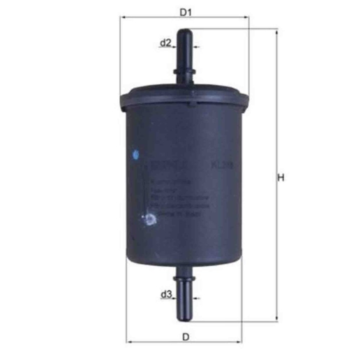 NEUTRO.jpg Filtro carburante KL 248 KNECHT per PEUGEOT CITROEN OPEL FIAT DS SMART LANCIA