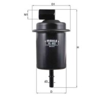 Filtro carburante KL 453 KNECHT per HYUNDAI