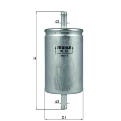 NEUTRO.jpg Filtro carburante KL 60 KNECHT per CITROEN AUDI VW FIAT SEAT SKODA