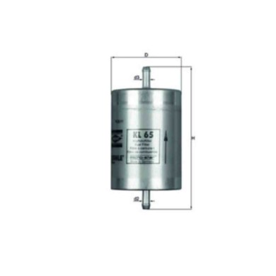 NEUTRO.jpg Filtro carburante KL 65 KNECHT per VW MERCEDES-BENZ DAEWOO SSANGYONG