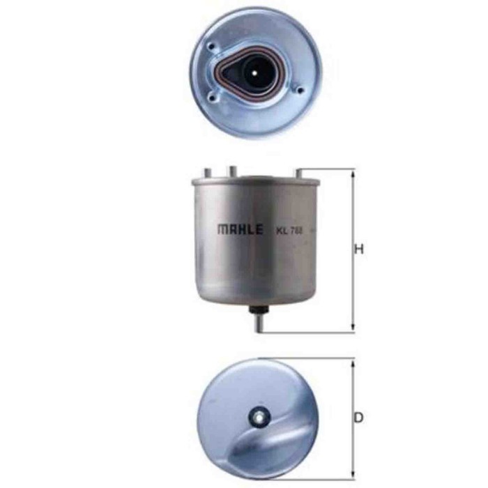 NEUTRO.jpg Filtro carburante KL 788 KNECHT per PEUGEOT CITROEN TOYOTA FIAT MITSUBISHI DS