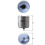 Filtro carburante KL 788 KNECHT per PEUGEOT CITROEN TOYOTA FIAT MITSUBISHI DS