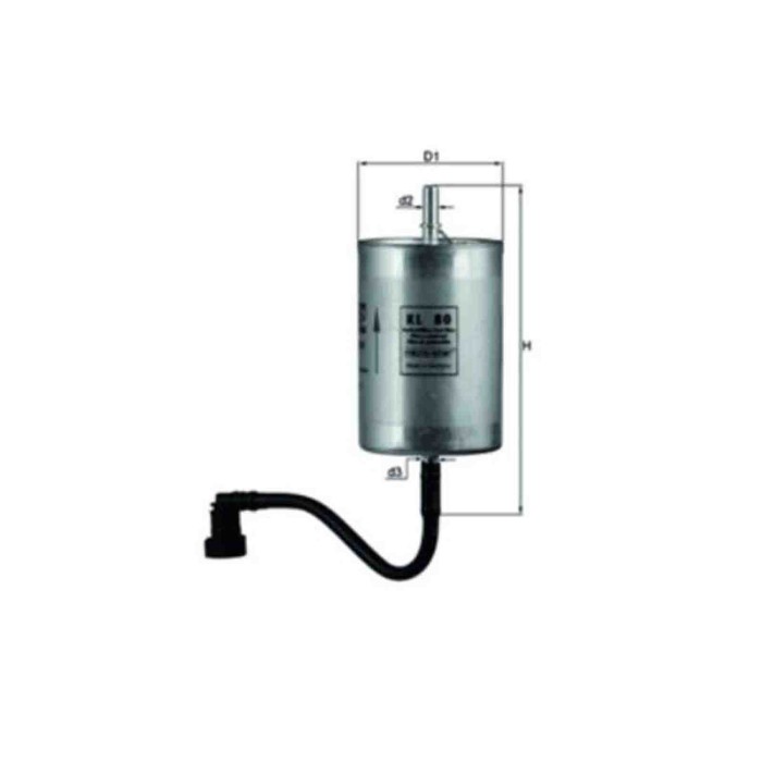NEUTRO.jpg Filtro carburante KL 80 KNECHT per PORSCHE