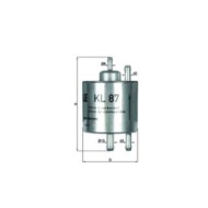 Filtro carburante KL 87 KNECHT per MERCEDES-BENZ