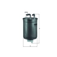 Filtro carburante KL 99 KNECHT per FORD MAZDA
