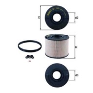 Filtro carburante KX 192D KNECHT per AUDI VW PORSCHE