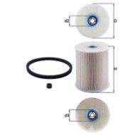 Filtro carburante KX 231D KNECHT per OPEL SAAB
