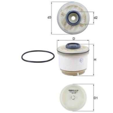 NEUTRO.jpg Filtro carburante KX 268D KNECHT per TOYOTA FIAT MITSUBISHI LEXUS ISUZU