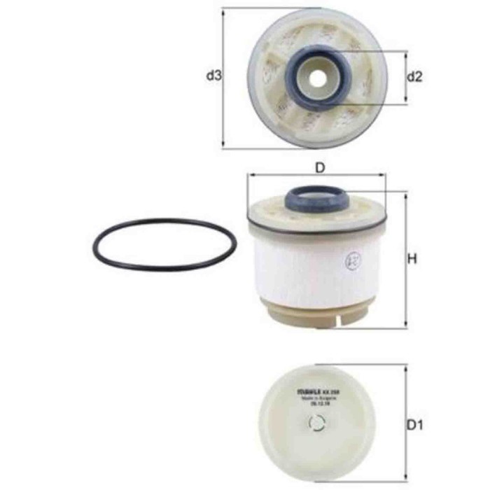 NEUTRO.jpg Filtro carburante KX 268D KNECHT per TOYOTA FIAT MITSUBISHI LEXUS ISUZU