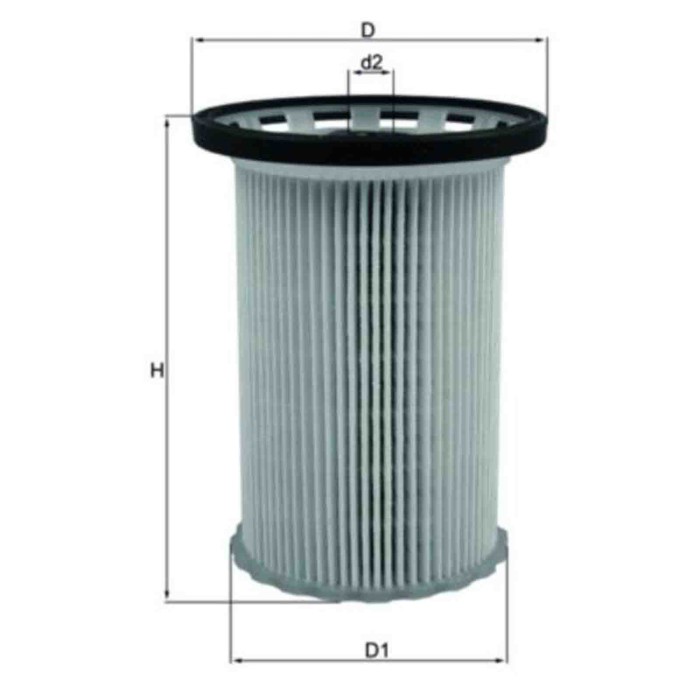 NEUTRO.jpg Filtro carburante KX 341 KNECHT per VW PORSCHE