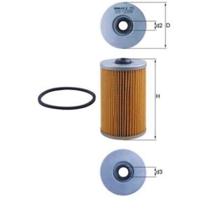 NEUTRO.jpg Filtro carburante KX 35 KNECHT per PEUGEOT MERCEDES-BENZ