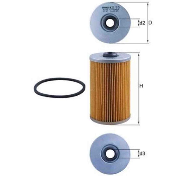 NEUTRO.jpg Filtro carburante KX 35 KNECHT per PEUGEOT MERCEDES-BENZ