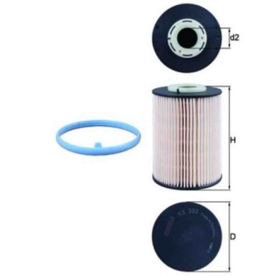 NEUTRO.jpg Filtro carburante KX 393D KNECHT per FORD VOLVO