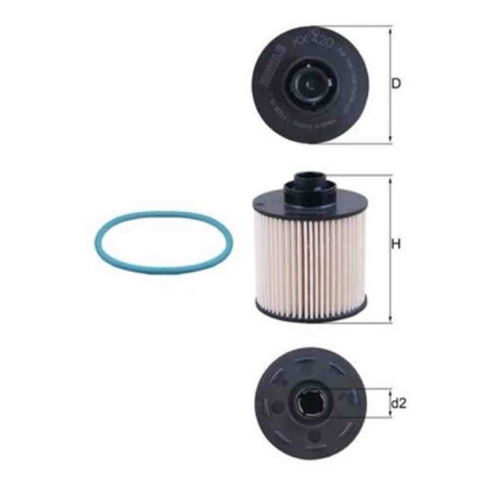 NEUTRO.jpg Filtro carburante KX 420D KNECHT per PEUGEOT CITROEN FORD TOYOTA OPEL DS