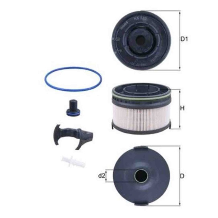NEUTRO.jpg Filtro carburante KX 533KIT KNECHT per MERCEDES-BENZ