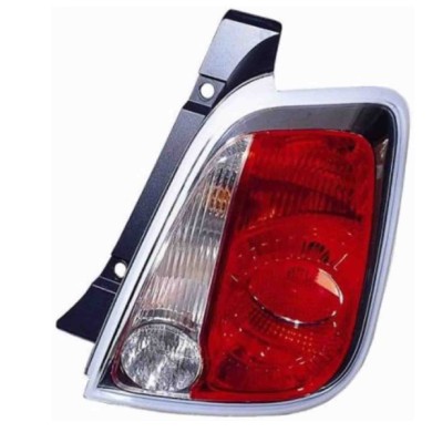 FIAT 500 2012-2017.jpg Fanale Posteriore Destro Senza Porta Lampada Per Fiat 500 Dal 2007 Al 2015