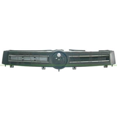 FT1222011_1.JPG Griglia Radiatore Nera Con Modanatura Cromata Per Fiat Panda Dal 2003 Al 2011