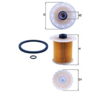 Filtro carburante KX 81D KNECHT per RENAULT DACIA
