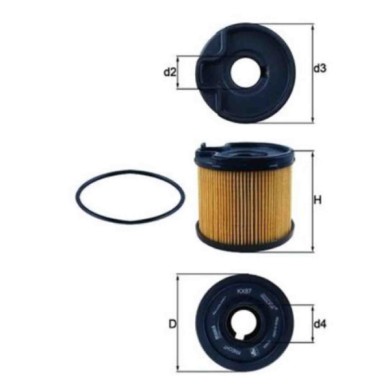 NEUTRO.jpg Filtro carburante KX 87D KNECHT per PEUGEOT CITROEN FIAT SUZUKI LANCIA
