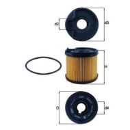 Filtro carburante KX 87D KNECHT per PEUGEOT CITROEN FIAT SUZUKI LANCIA