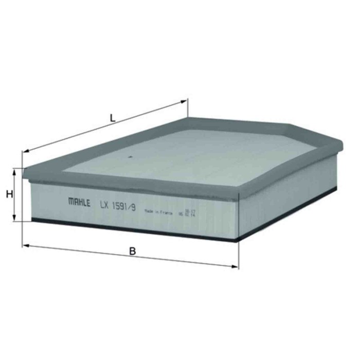 NEUTRO.jpg Filtro aria LX 1591/9 KNECHT per VOLVO