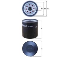 NEUTRO.jpg Filtro olio OC 1063 KNECHT per FORD LAND ROVER JAGUAR MORGAN MAXUS
