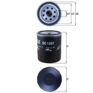 Filtro olio OC 1397 KNECHT per PEUGEOT CITROEN TOYOTA OPEL FIAT JEEP ALFA ROMEO