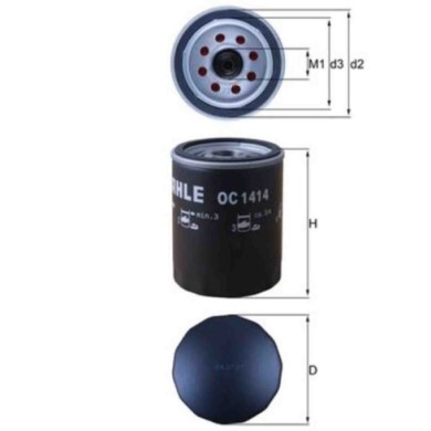 NEUTRO.jpg Filtro olio OC 1414 KNECHT per FORD
