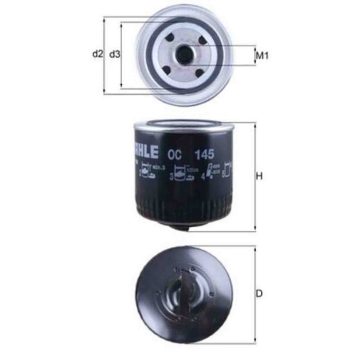 NEUTRO.jpg Filtro olio OC 145 KNECHT per VW SEAT SKODA