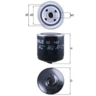 NEUTRO.jpg Filtro olio OC 145 KNECHT per VW SEAT SKODA