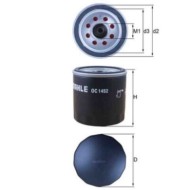 Filtro olio OC 1452 KNECHT per FORD