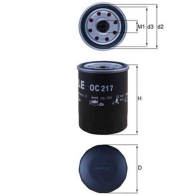NEUTRO.jpg Filtro olio OC 217 KNECHT per VW TOYOTA NISSAN SEAT SUZUKI LEXUS SUBARU INFINITI
