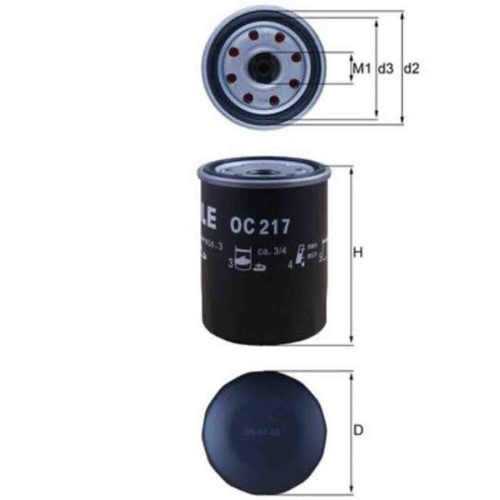 NEUTRO.jpg Filtro olio OC 217 KNECHT per VW TOYOTA NISSAN SEAT SUZUKI LEXUS SUBARU INFINITI